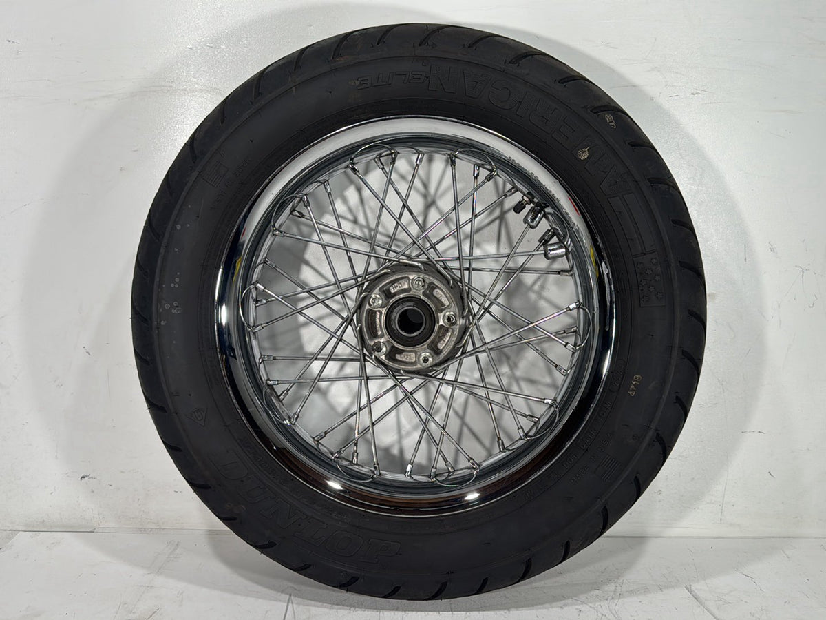 2005 Harley Electra Glide Touring Ultra OEM Front Wheel Rim Tire Spoked 16"