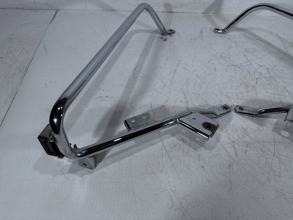 2011 Harley Street Glide Touring OEM Rear Left Right Saddlebag Guard Rails Bar