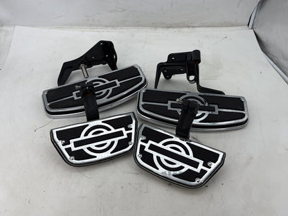 2002 Harley Heritage Softail Classic FLSTC OEM Left Right Driver & Pass Floorboard Foot Rest