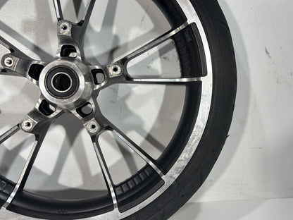 2007 Harley Street Glide Touring FLHX OEM Front Wheel Rim Tire 130/60B19