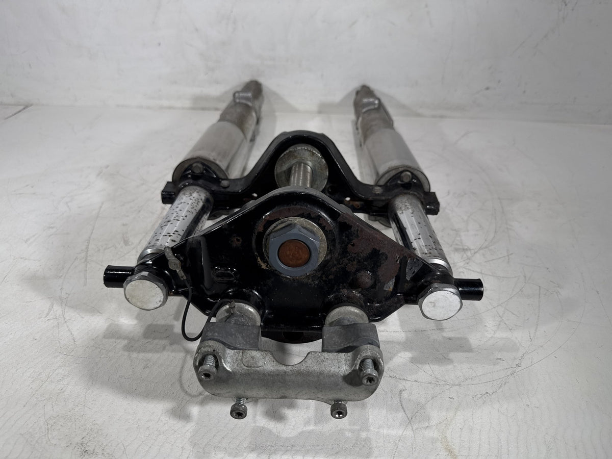 2011 Harley Street Glide Touring Front Triple Tree Set & LH RH Fork Legs Sliders