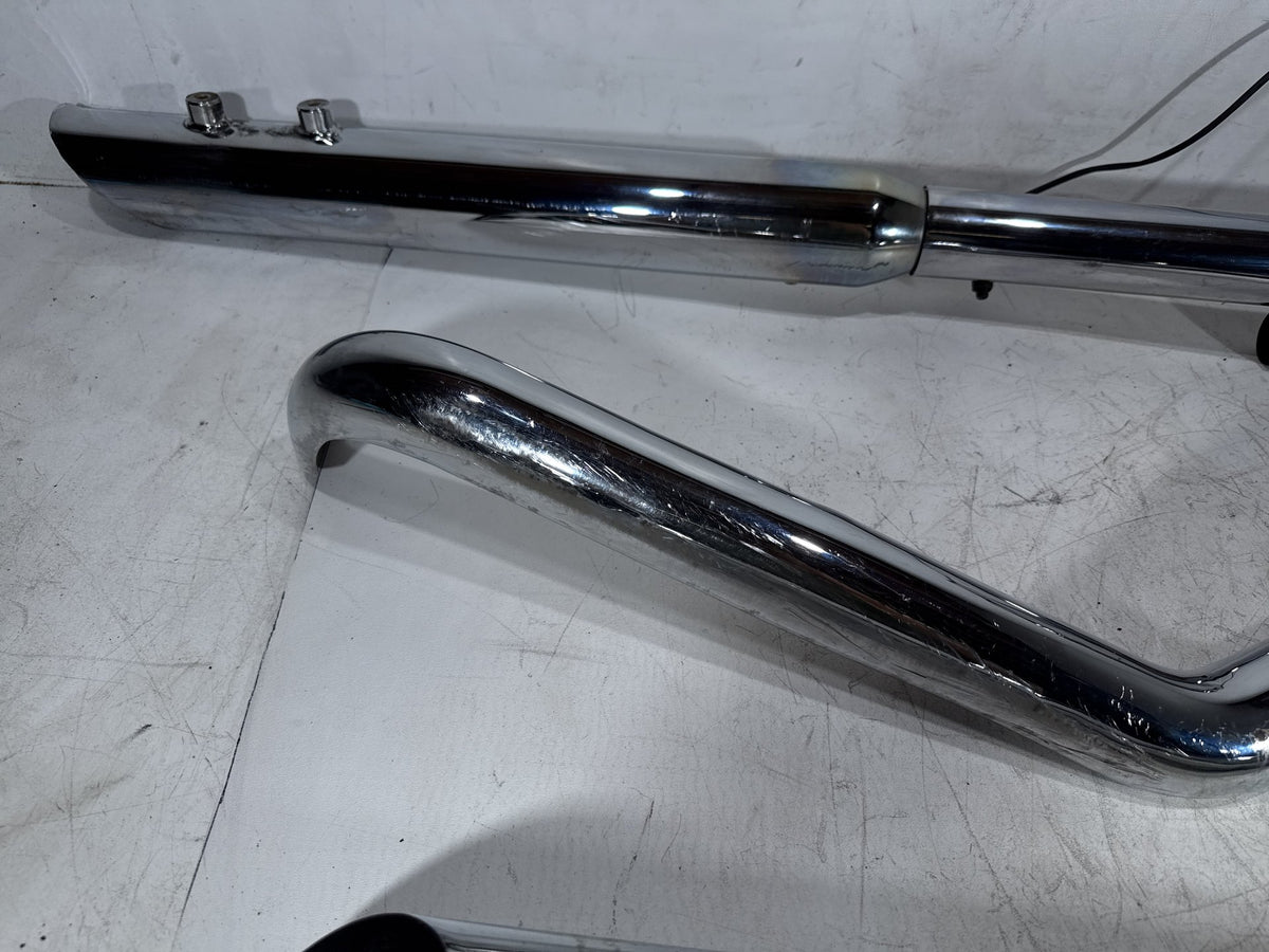 2012 Harley Electra Glide Touring Ultra OEM Exhaust Header Pipes Muffler