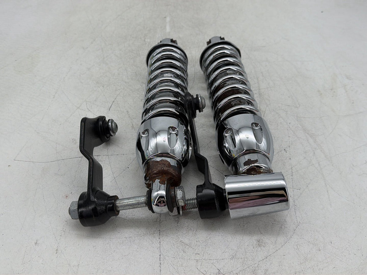2014 Harley Dyna Low Rider FXDL Rear Left Right Shock Absorbers Progressive 14"