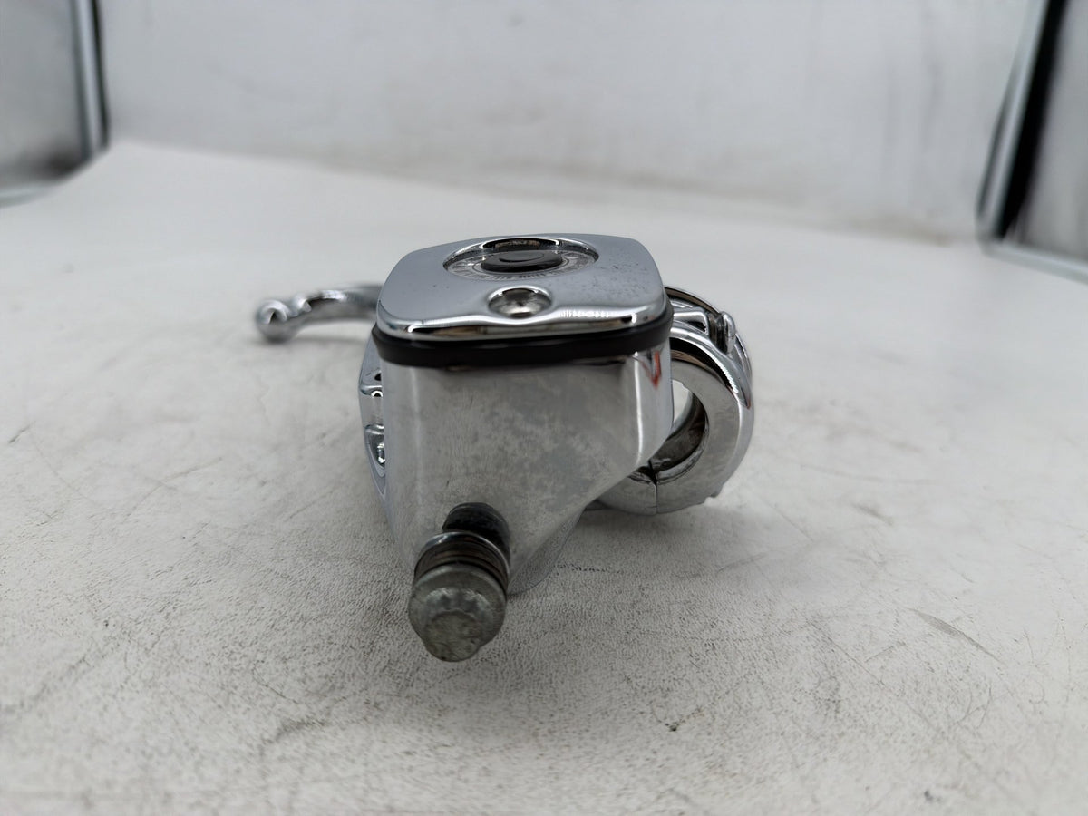 2006 Harley Road King Touring OEM Front Right Brake Lever Master Cylinder CHROME