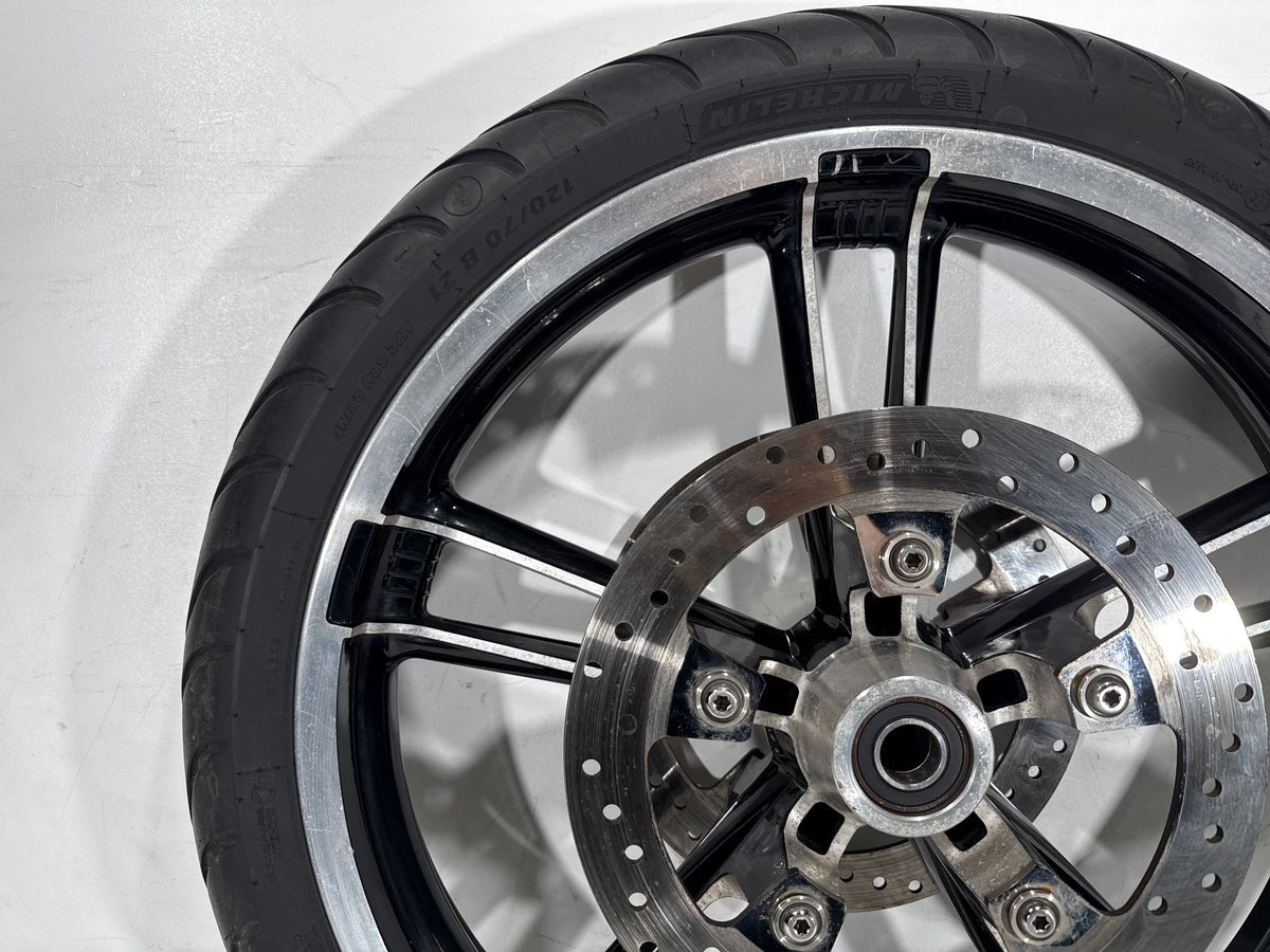 2011 Harley Street Glide Touring FLHX-103 OEM Front Wheel Rim Tire 120/70B21 21"