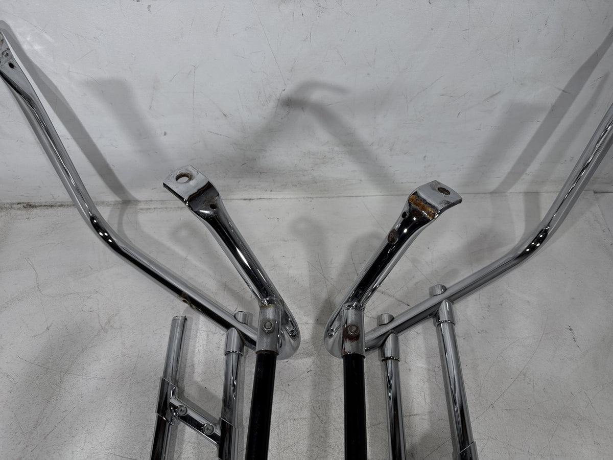 2009 Harley Electra Glide Touring OEM Rear Left Right Saddlebag Guard Rails Bar