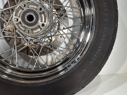 1999 - 2006 Harley-Davidson Softail Heritage Front Rear Wheel Rim Tire Spoked 40700-05 , 42947-06