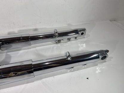 2003 Harley Electra Glide Touring Ultra FLHTCUI OEM Front Triple Tree Set & LH RH Fork Legs Sliders