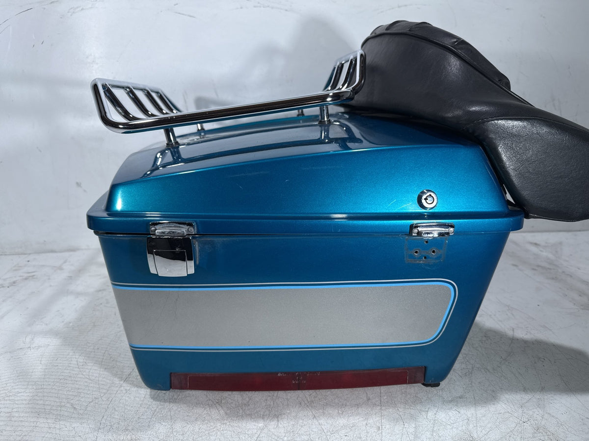 1995 Harley Electra Glide Touring FLHT OEM Pass Backrest Tour Pak Luggage NOKey