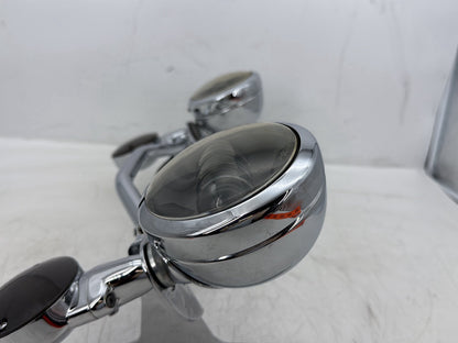 2006 Harley Electra Glide Touring Classic FLHTCI OEM Front Turn Signal Indicators Aux Light Bar