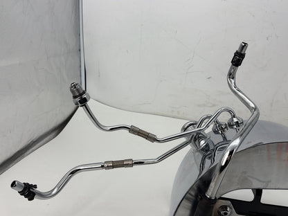 2008 Harley Softail Deluxe FLSTN OEM Oil Tank Reservoir Bottle Canister & Dipstick
