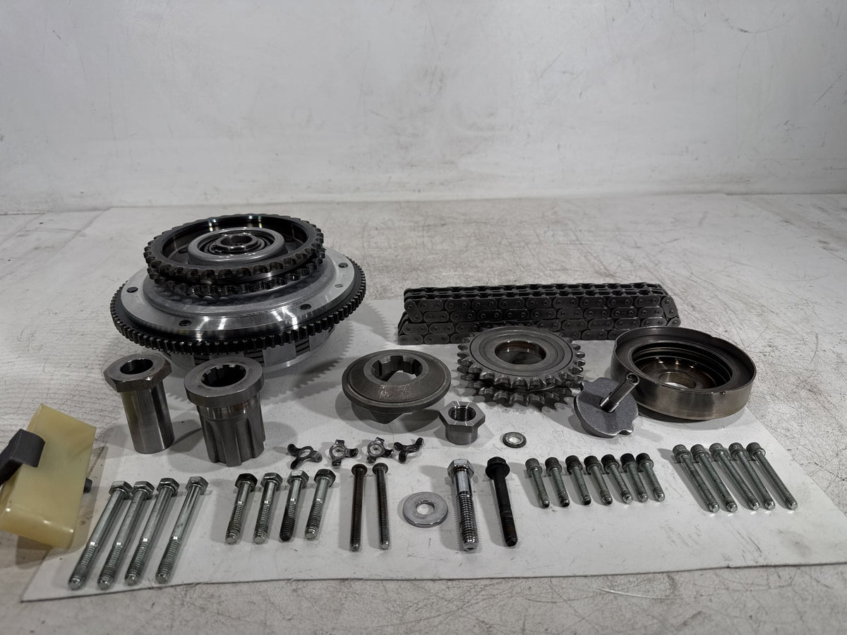 2001 Harley Fat Boy Softail FLSTF OEM Clutch Basket Chain Tensioner Kit