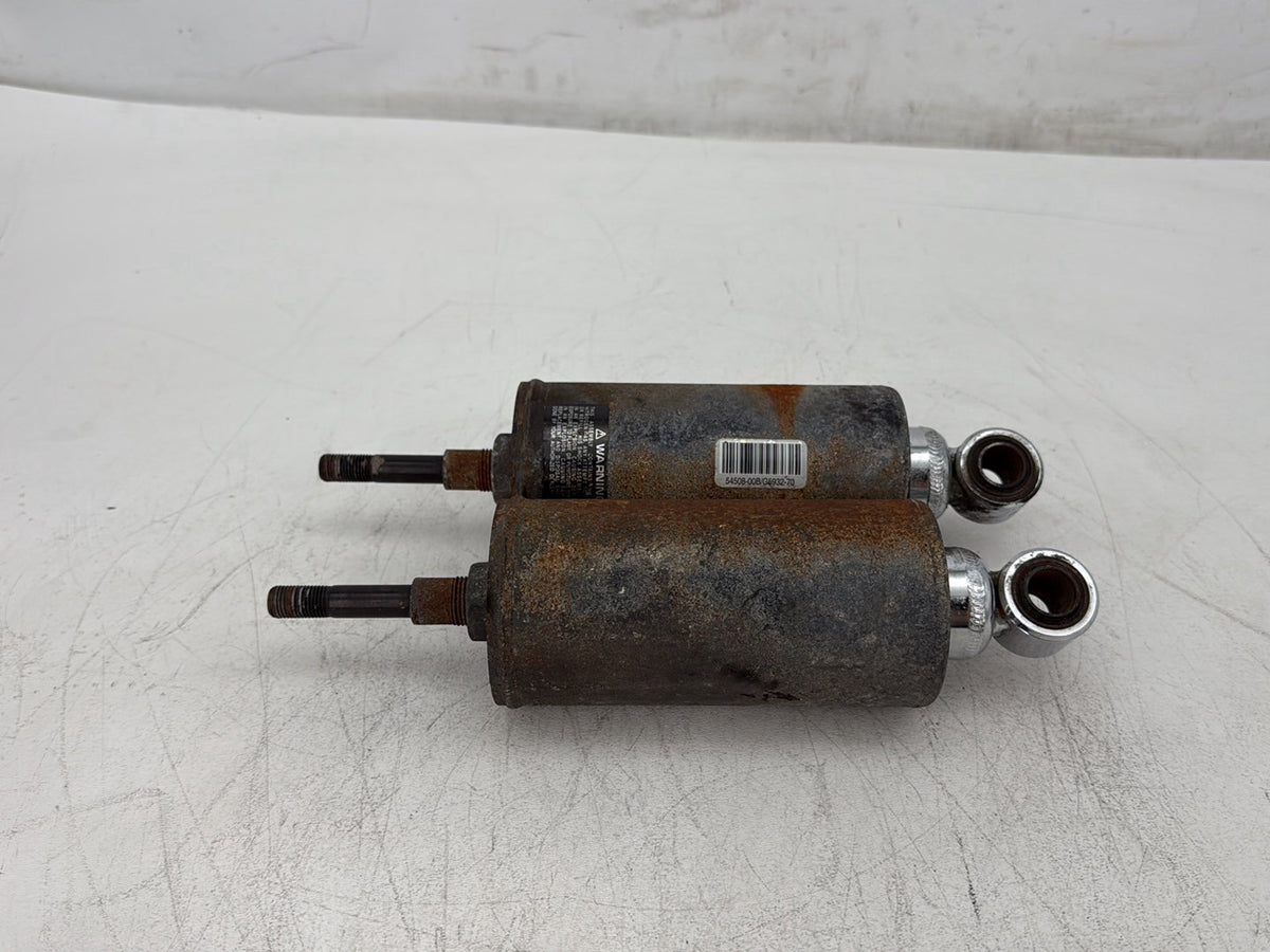 2013 Harley Heritage Softail Classic OEM Rear Left Right Shock Absorbers RUSTY