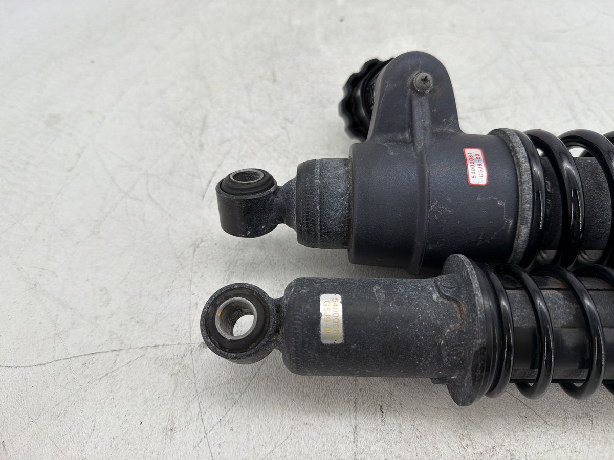 2015 Harley Electra Glide Touring Ultra Rear Left Right Shock Absorbers Low 12"