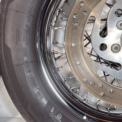 2007 - 2012 Harley-Davidson Touring Street Glide Front Rear Wheel Rim Tire Spoked 41052-08 ,  43085-97