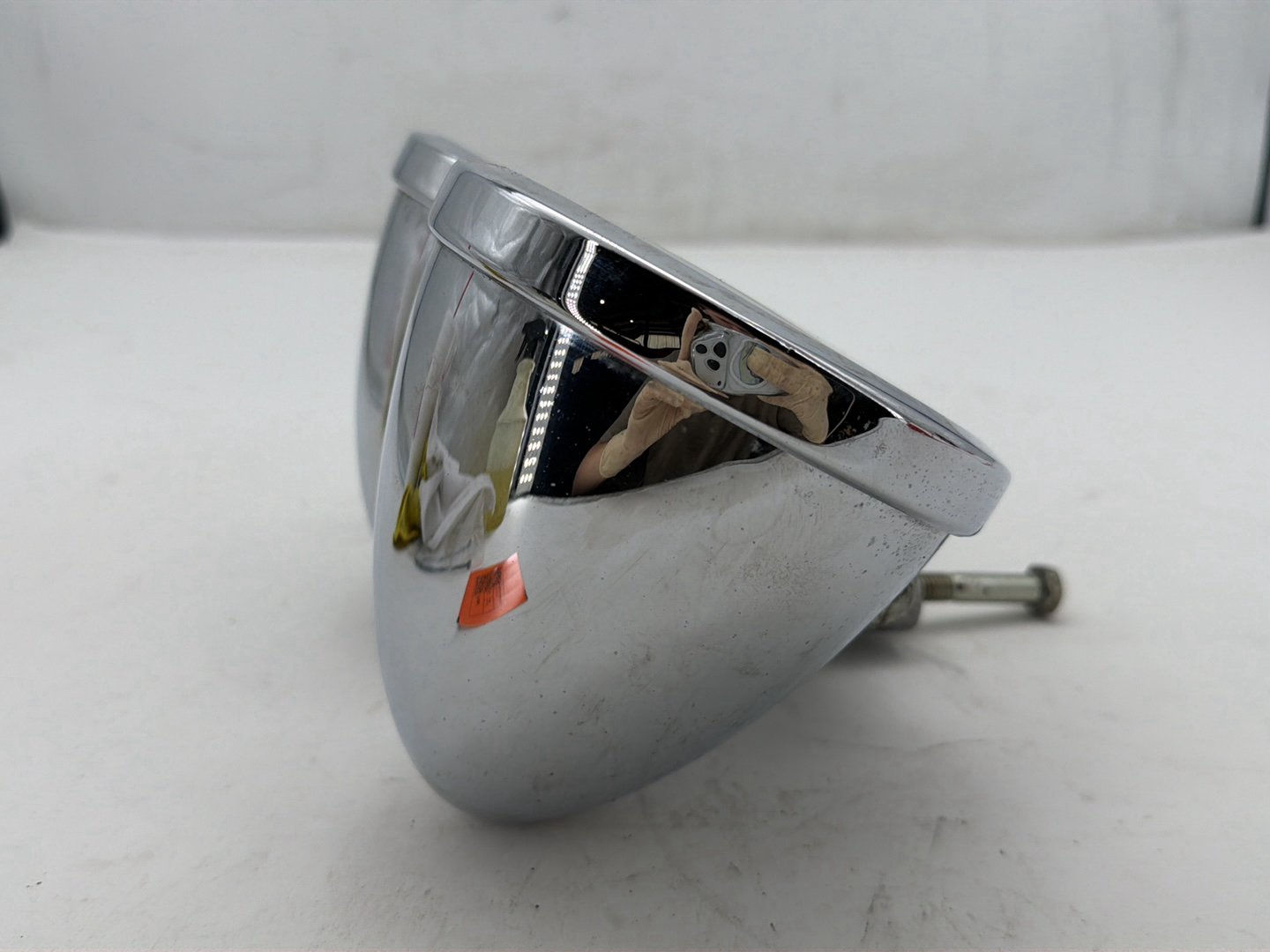 2008 Harley Dyna Fat Bob FXDF OEM Headlight Headlamp Head Light Halogen DUAL