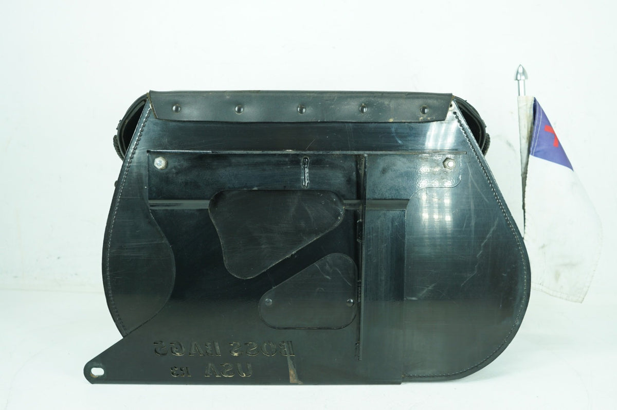 2004 Harley Softail FLSTFI Fat Boy OEM Rear Right 1 Saddlebag Luggage Leather