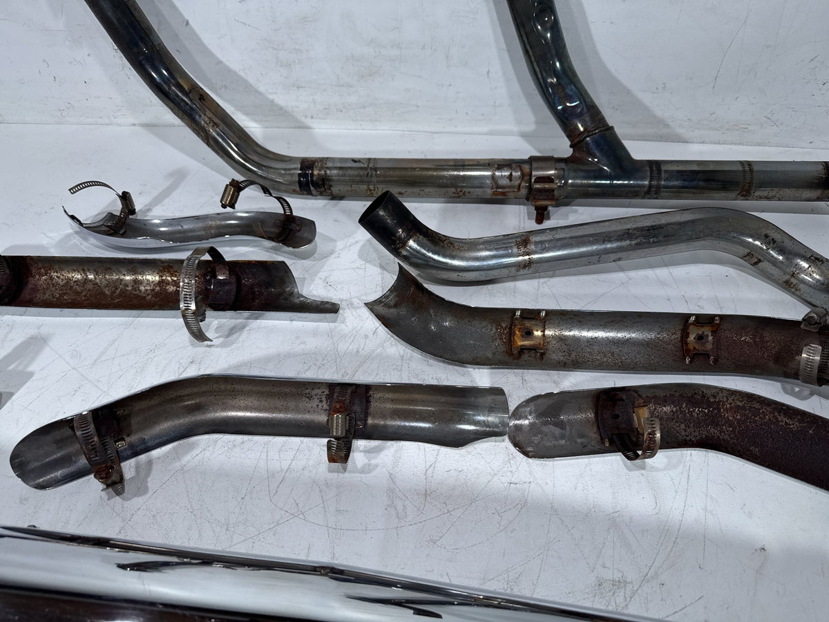 1993 Harley Electra Glide Touring FLHT OEM Exhaust Header Pipes Muffler