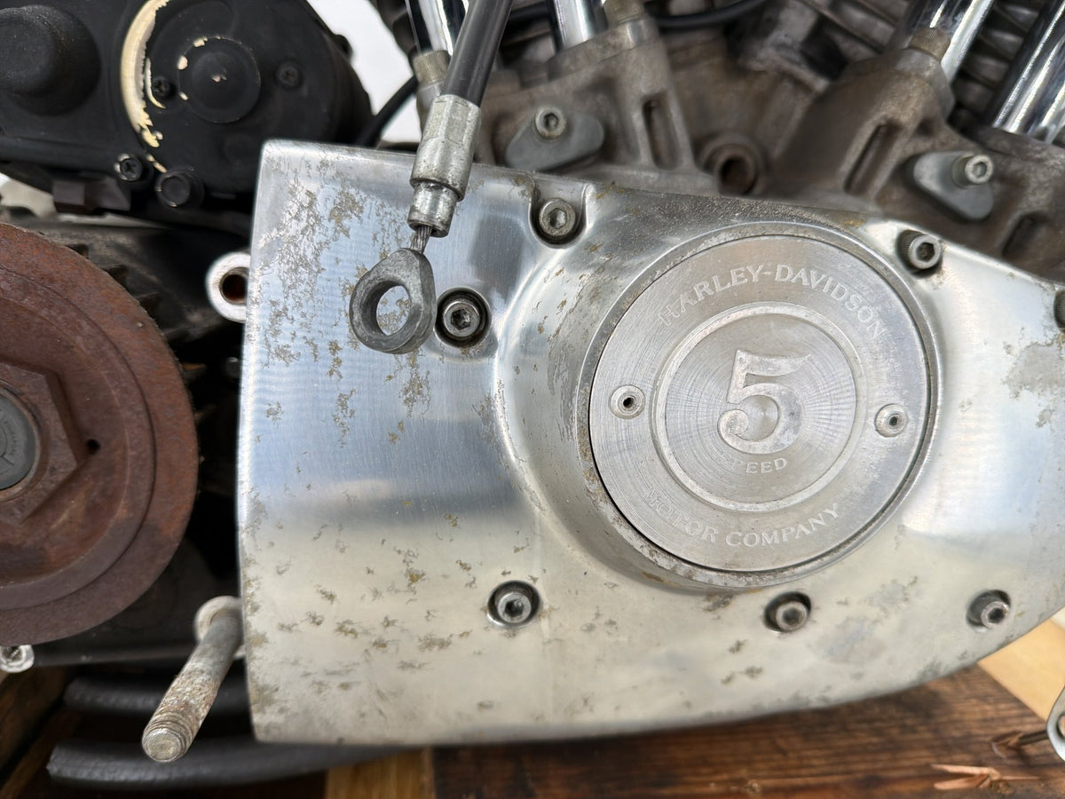 1991 Harley Sportster 883 Deluxe XLH883 CARB 883 Engine Motor Transmission 2K