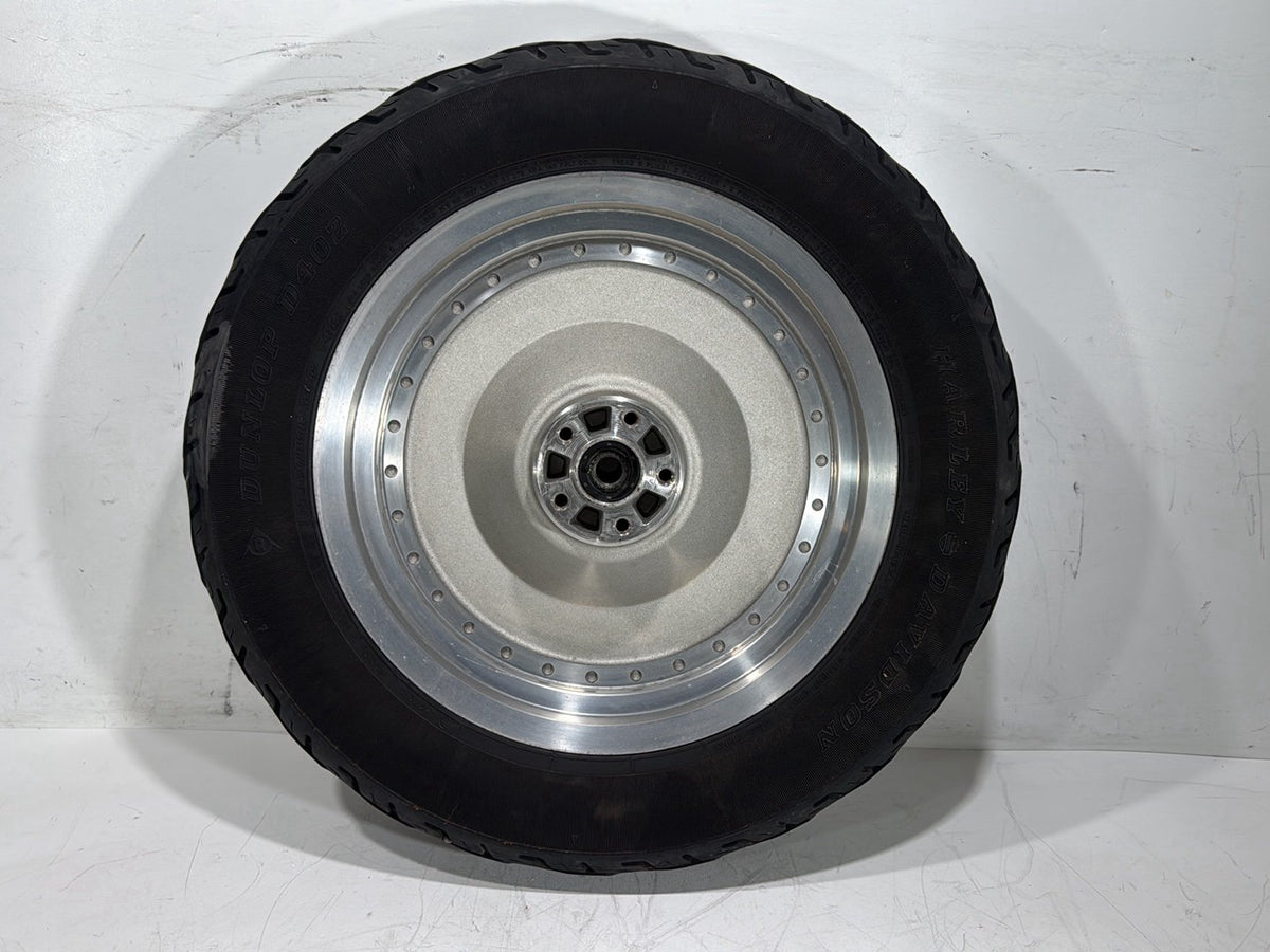 1992 Harley Heritage Softail Classic FLSTC OEM Rear Wheel Rim Tire 41058-87B 16"