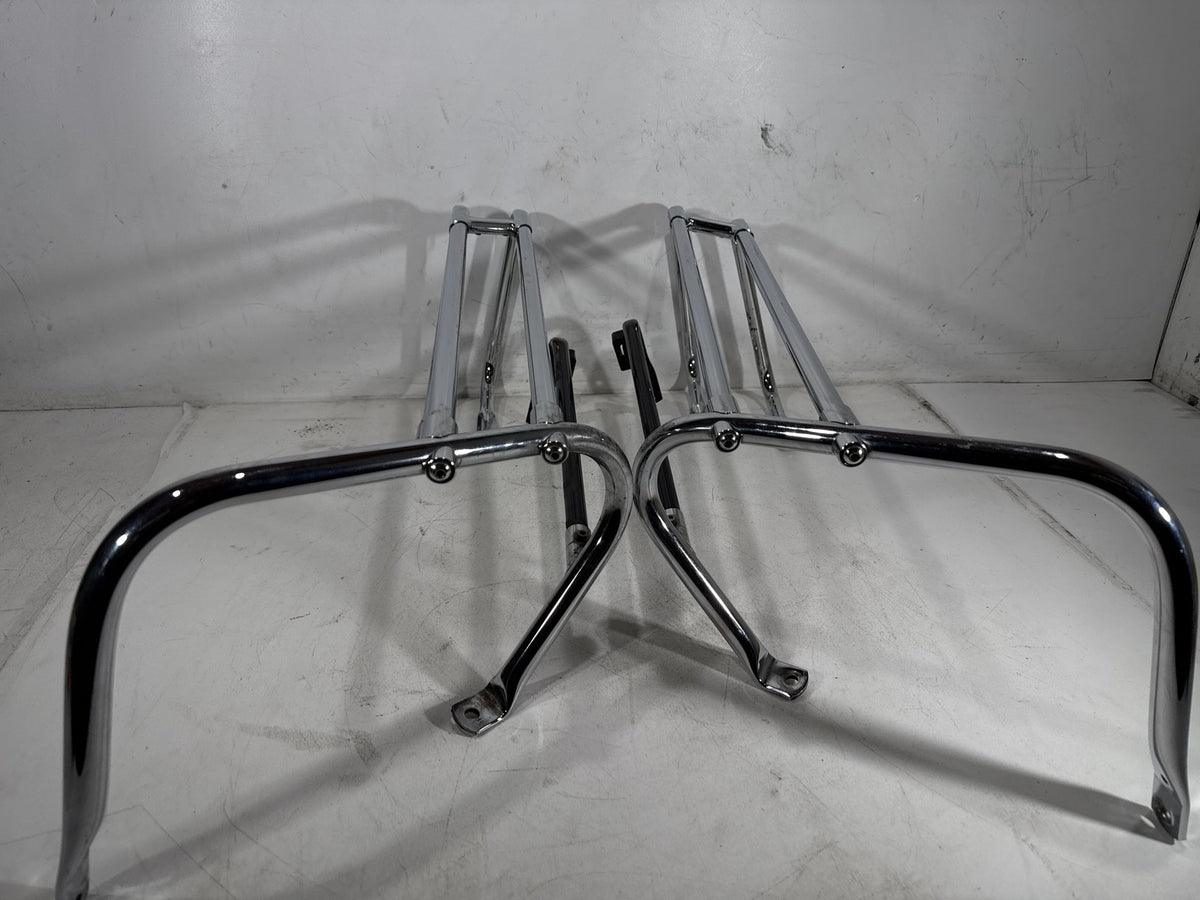 2001 Harley Electra Glide Touring OEM Rear Left Right Saddlebag Guard Rails Bar