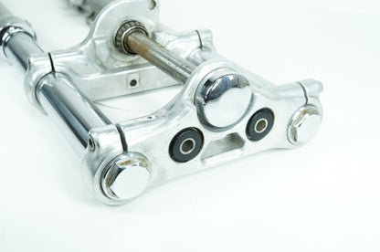 2007 - 2017 Harley-Davidson Dyna Super Glide Custom Front Triple Tree Set & LH RH Fork Legs Sliders 45538-08
