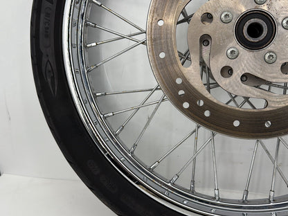 2004 - 2013 Harley-Davidson Sportster 883 Custom Front Wheel Rim Tire Spoked 44610-05