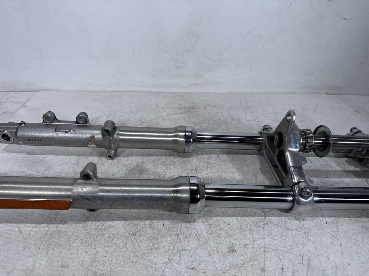 00 Harley Sportster 1200 XL1200C Front Triple Tree Set & LH RH Fork Legs Sliders