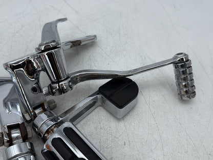 2000 Harley Dyna FXDWG Wide Glide OEM Left Right Foot Brake Control Pegs