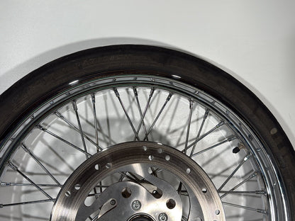 2004 - 2013 Harley-Davidson Sportster 1200 Custom Front Wheel Rim Tire Spoked 44610-05