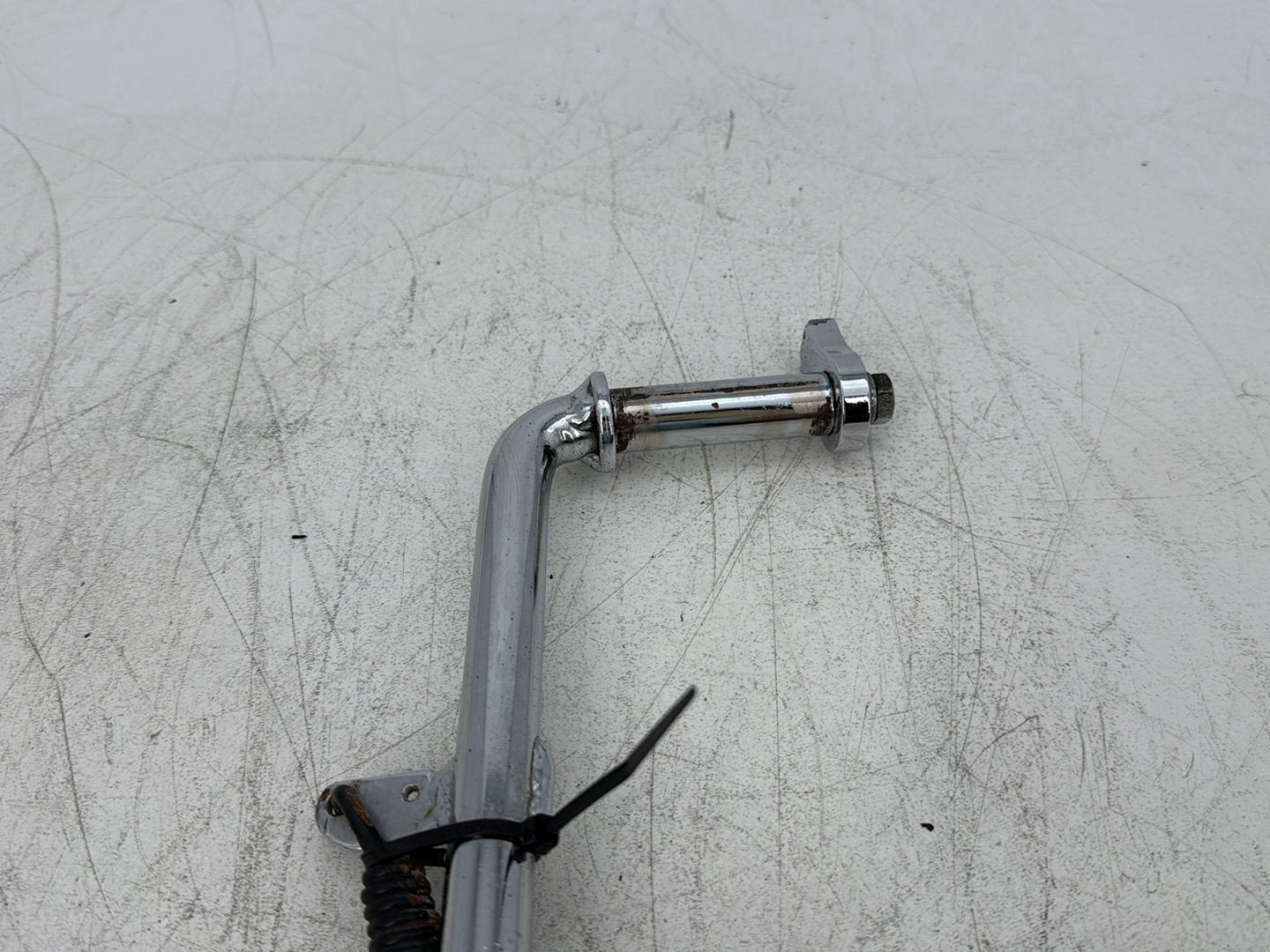 2000 Harley Softail FLSTC Heritage Classic OEM Left Side Jiffy Kick Stand & Spring
