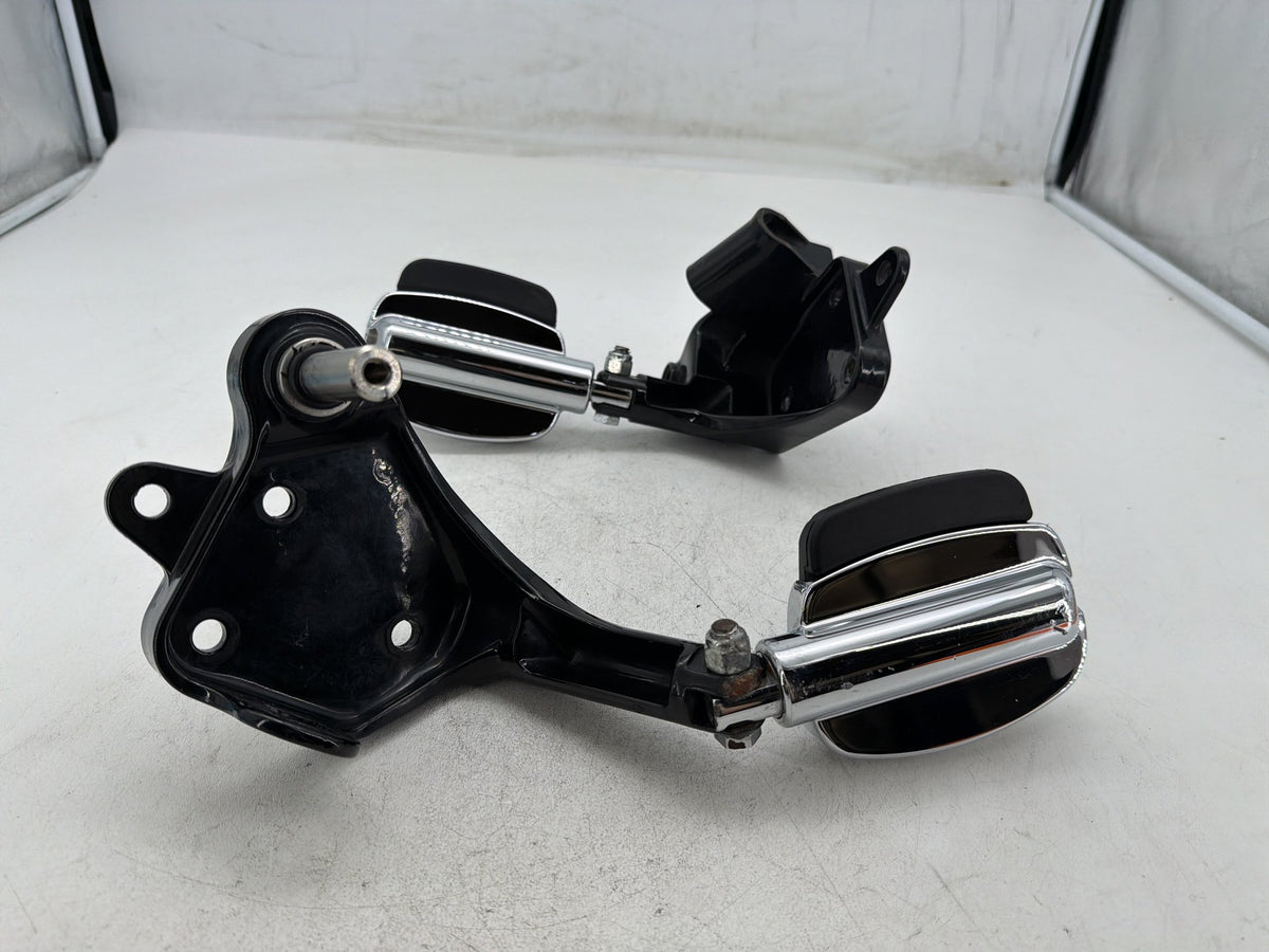 2003 Harley Softail Deuce FXSTDI OEM Left & Right Driver Step Foot Rest Pegs