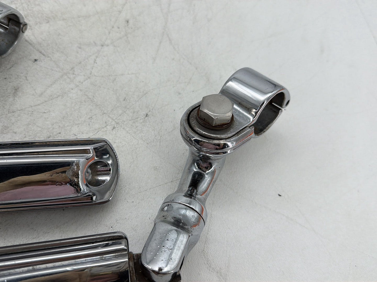 2005 Harley Road King Touring Police OEM Front Right Left Highway Foot Pegs