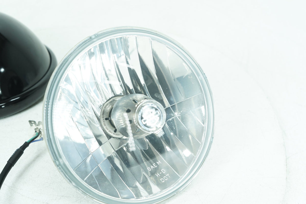 Harley Misc Custom Anniversary XL1200C OEM Headlight Headlamp Head Light Halogen