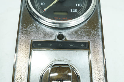 1999 - 2006 Harley-Davidson Softail Fat Boy Fuel Tank Dash Console Speedometer NOKey 71250-00A