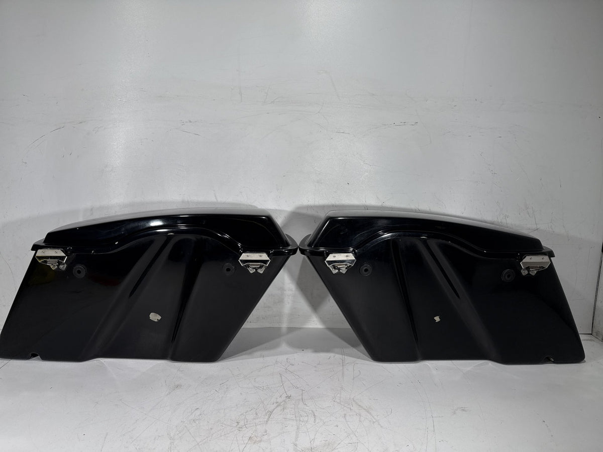 2002 Harley Electra Glide Touring FLHT OEM Left Right Saddlebags Luggage NOKey