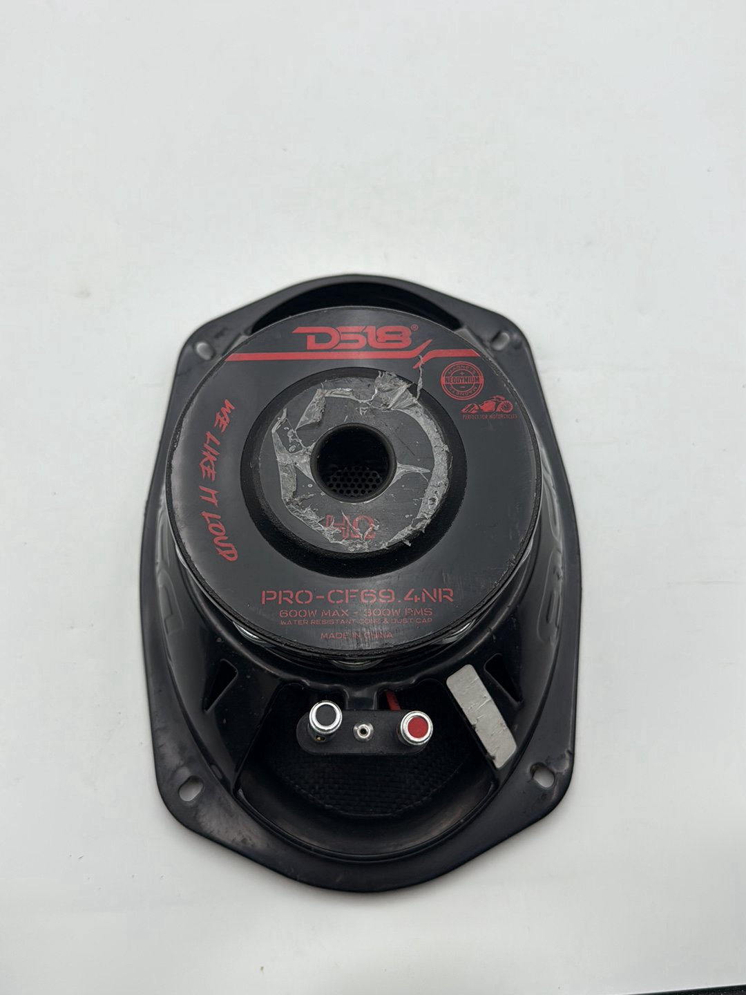 2012 Harley Dyna FLD Switchback OEM Front 1 Sound Audio Speaker
