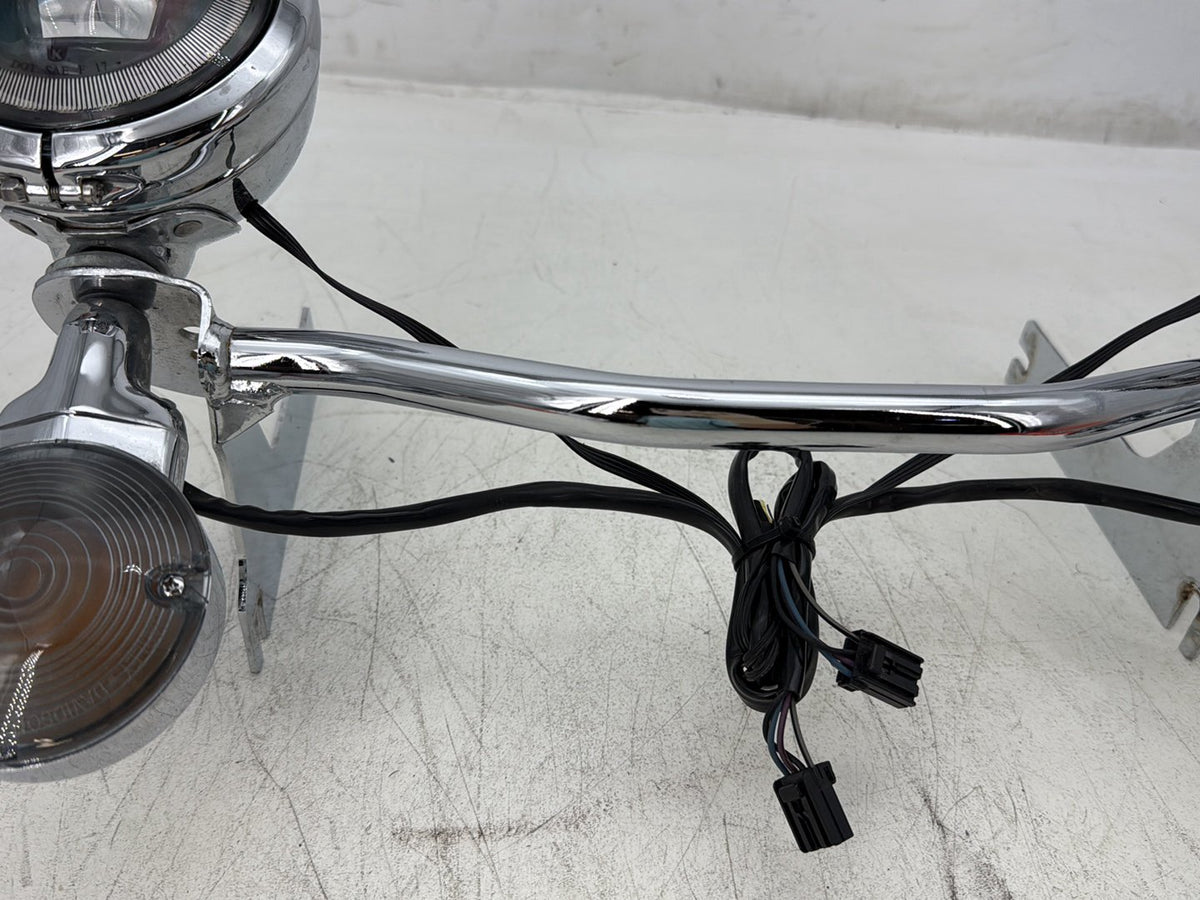 2007 Harley Electra Glide Touring OEM Front Turn Signal Indicators Aux Light Bar