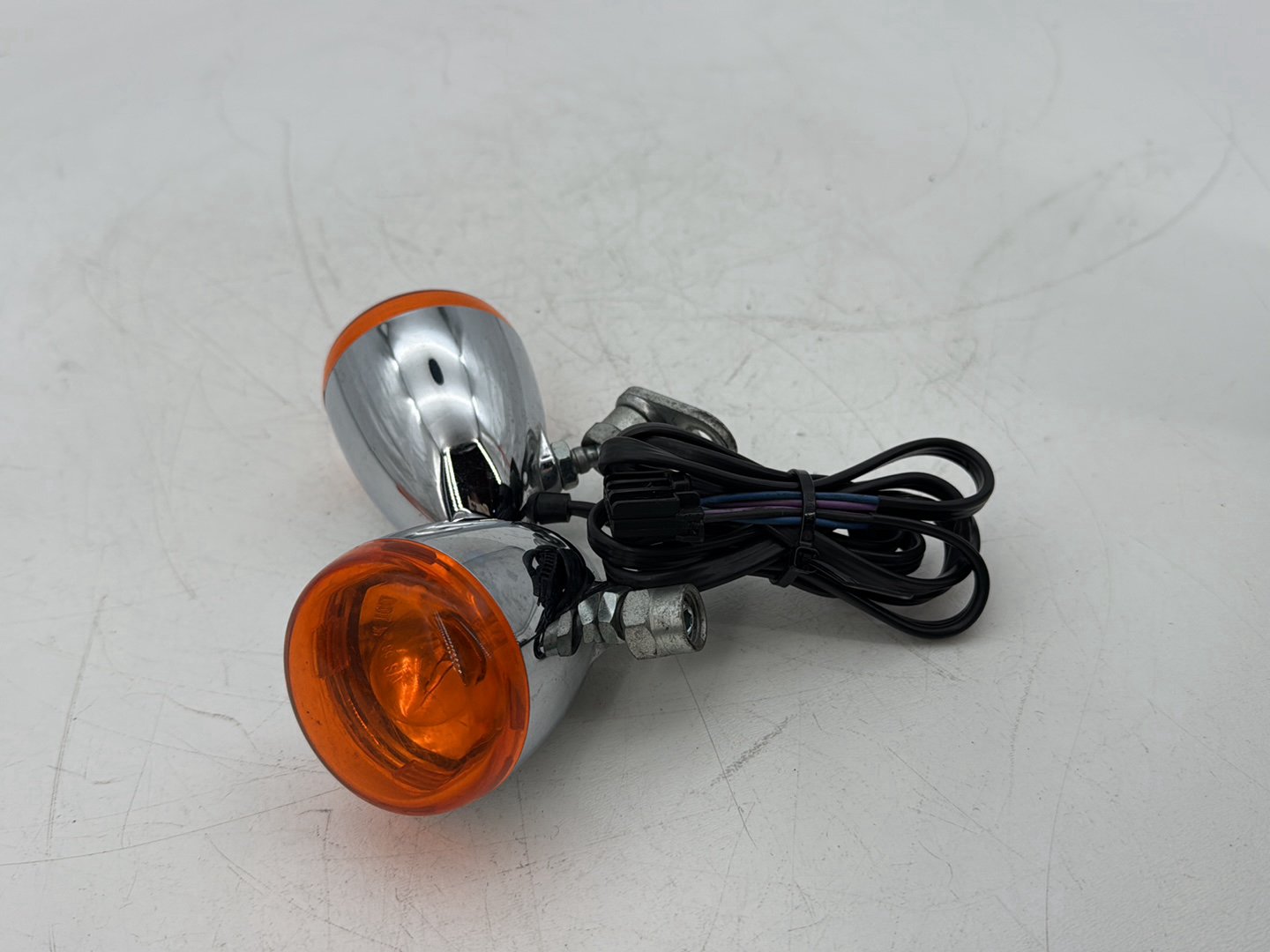 2002 Harley Dyna FXD Super Glide OEM Front Left Right Turn Signal Indicators