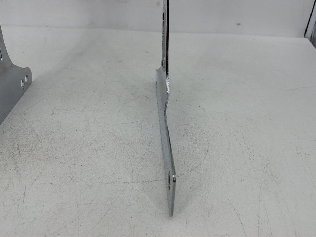 07 Harley Dyna Super Glide Custom Rear Sissy Bar &amp; Backrest Cushion Pad * TORN *