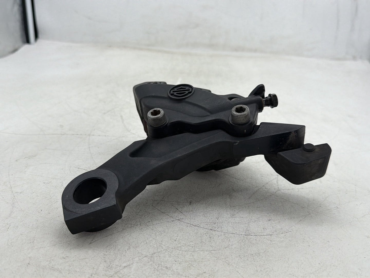 2013 Harley Electra Glide Touring CVO Screamin Eagle OEM Rear Back Brake Caliper w/ Bracket