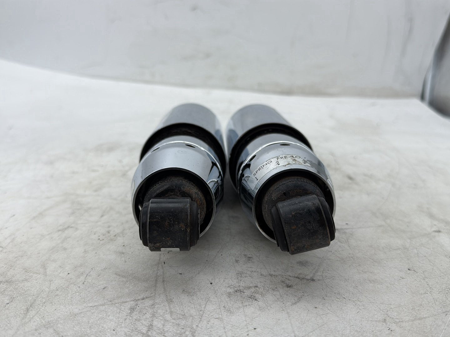 2012 Harley Dyna FXDF Fat Bob OEM Rear Left Right Shock Absorbers