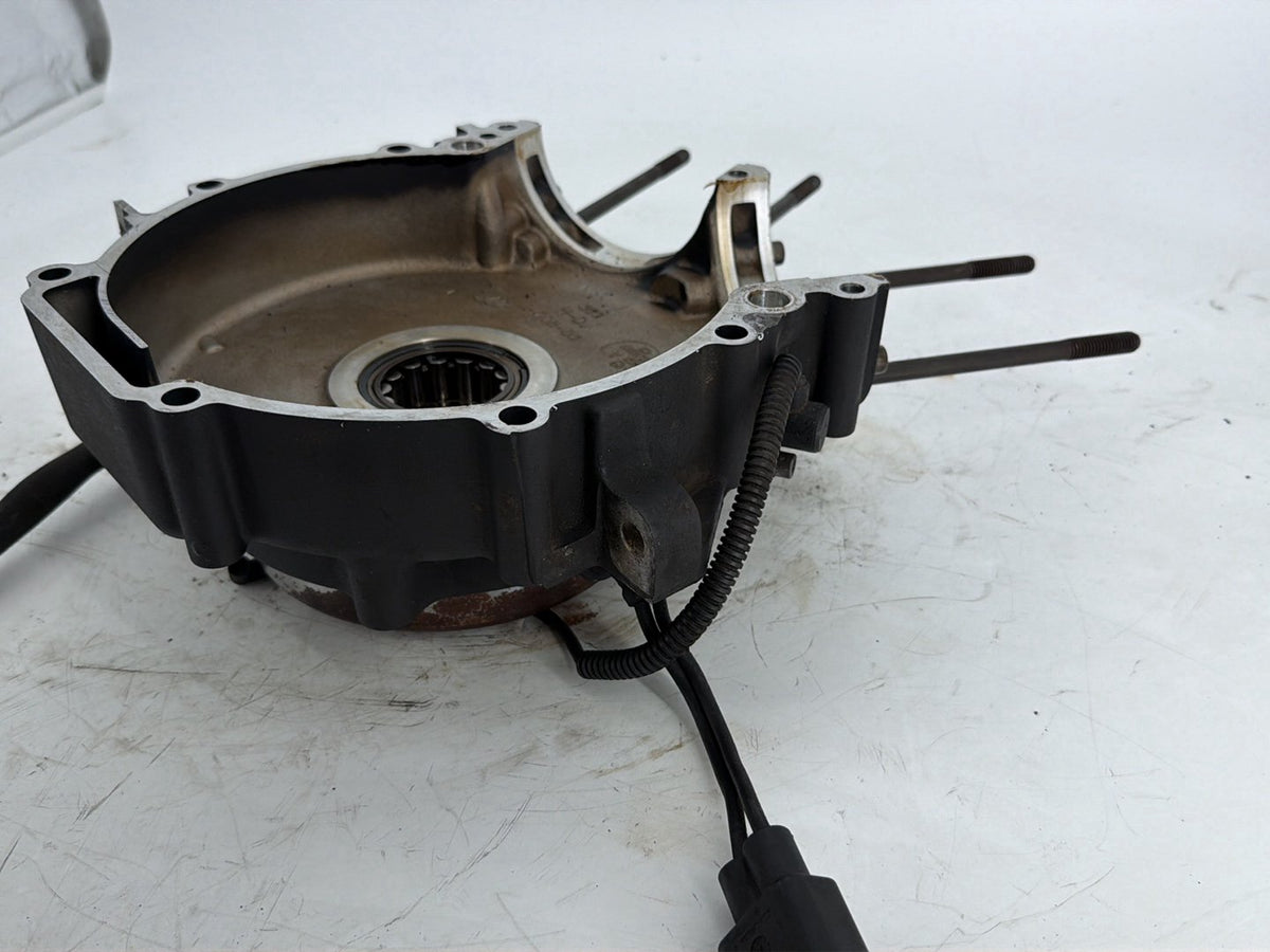 2008 Harley Touring FLHTCUI Electra Ultra OEM Crankcase Shaft Engine Motor Cover