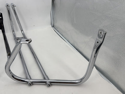 1999 - 2006 Harley-Davidson Touring Electra Glide Classic Rear Left Right Saddlebag Guard Rails Bar 90718-79C