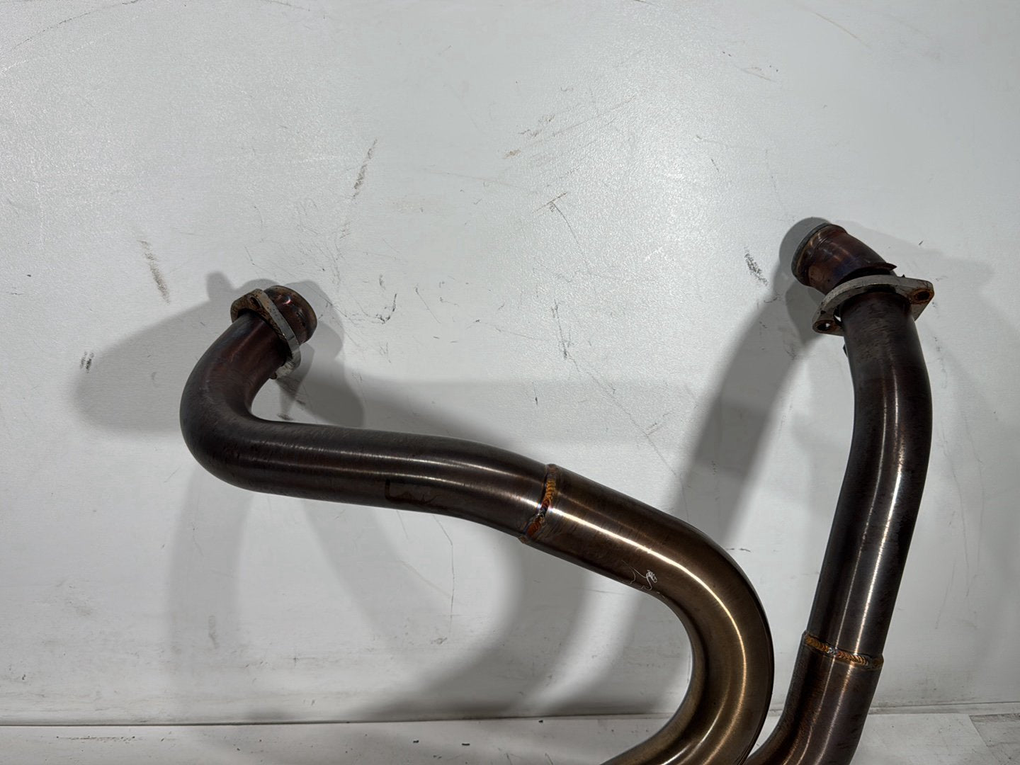 2004 Harley Dyna Super Glide FXDI OEM Exhaust Header Pipes Muffler