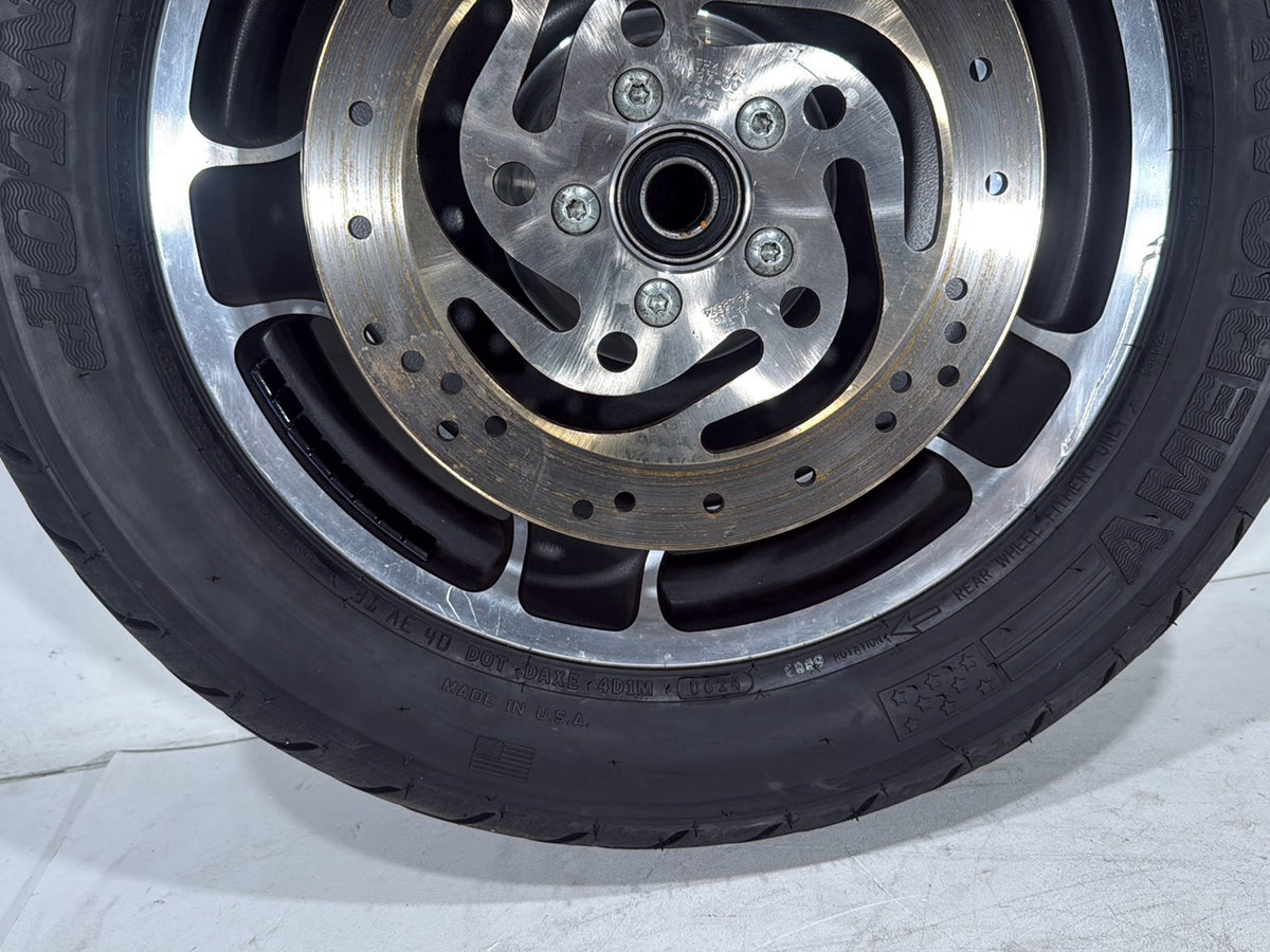 2007 Harley Street Glide Touring FLHX OEM Rear Wheel Rim Tire