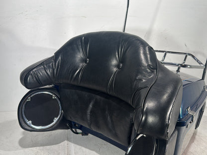 1998 Harley Touring FLHTCUI Electra Glide Ultra OEM Pass Backrest Tour Pak Luggage NOKey