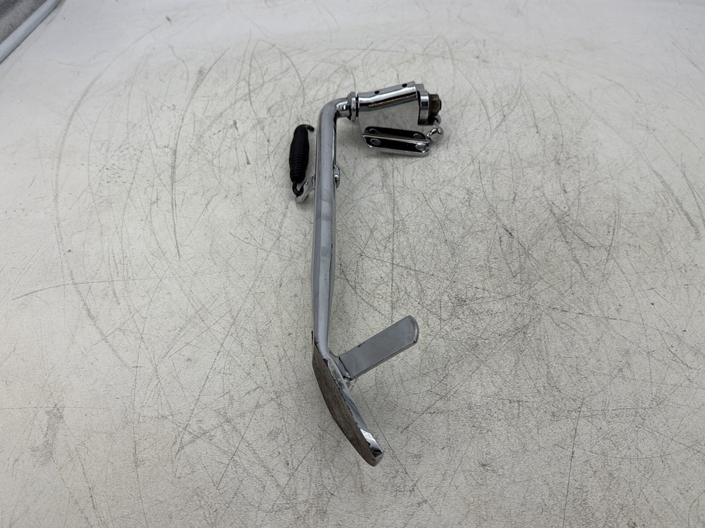 1998 Harley Touring FLHTCUI Electra Glide Ultra OEM Left Side Jiffy Kick Stand & Spring