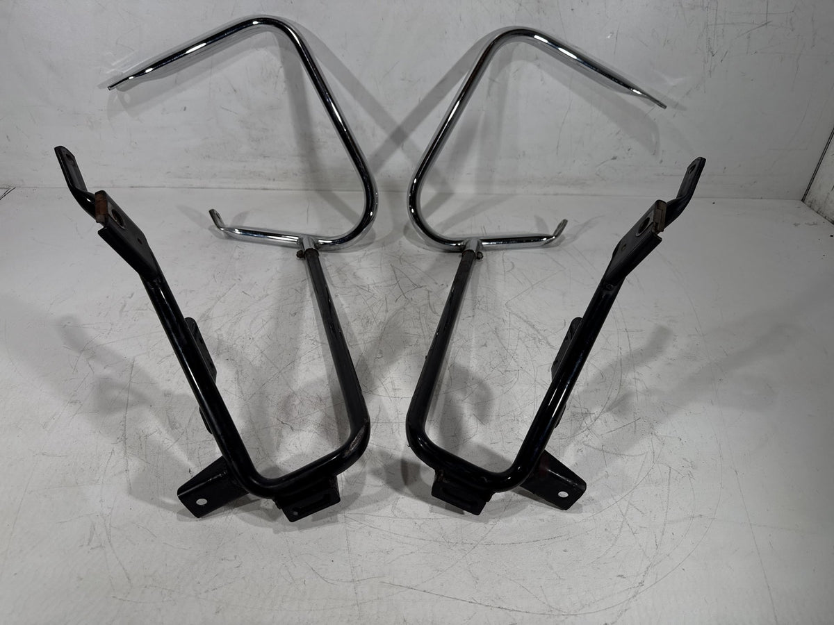 2012 Harley Electra Touring Ultra OEM Rear Left Right Saddlebag Guard Rails Bar