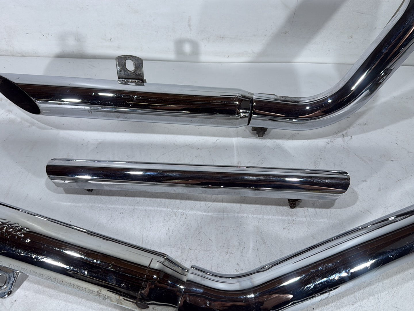 2001 Harley Sportster 88 XLH883 Exhaust Header Muffler Pipes Screamin Eagle SCRATCHED